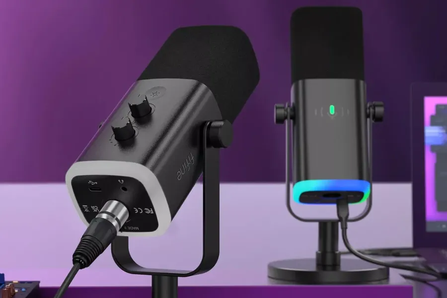 RGB Lighting Microphone